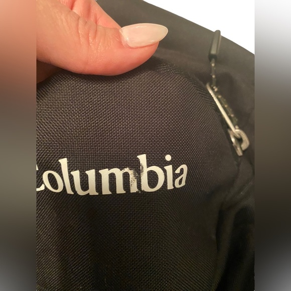 COLUMBIA black book bag backpack hiking biking camping gear bag - Picture 7 of 9